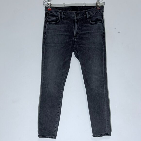 Citizens Of Humanity Medium Grey Rocket Ankle Petite Mid Rise Skinny Jeans 28 - Picture 1 of 14